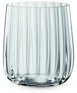 Spiegelau 4-teiliges Gläser Set, 340 ml, LifeStyle, 4450175, Trinkgläser aus Kristallglas, Tumbler spülmaschinenfest