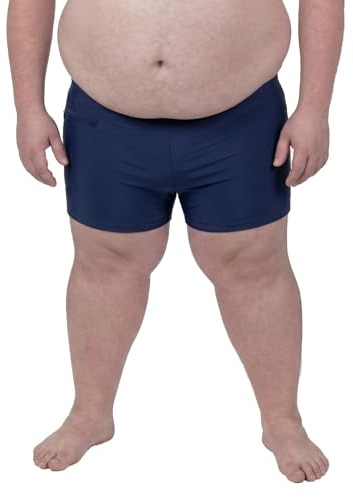 ADAMO Badepants in Navy für Herren in Übergrößen 2XL bis 8XL