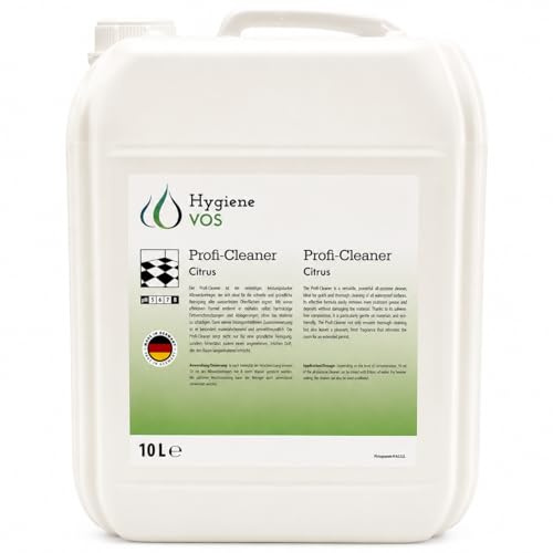 Hygiene VOS Profi Cleaner Citrus Spezialkonzentrat 10 Liter Kanister Allzweckreiniger für Haushalt Wohnwagen Wohnmobil Caravan Boot Yacht