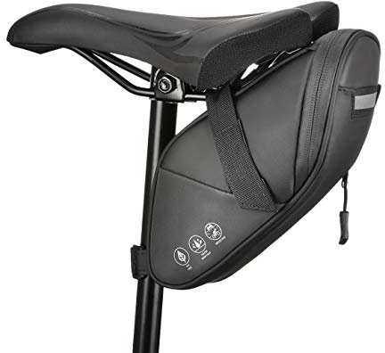 CCKOLE Fahrrad Satteltaschen fahrradsatteltasche mit reflektierender, Fahrradtasche Hecktasche Wasserdicht, Sitz Multifunktionale Tasche reißfeste, MTB Rennrad tasche Oberrohrtasche