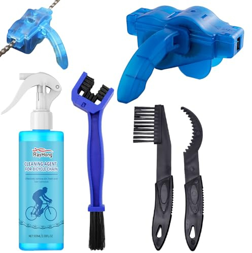 Fahrrad Kettenreinigungsgerät,Kettenreinigungsgerät,Reinigung Scrubber Pinsel-Werkzeug (A)