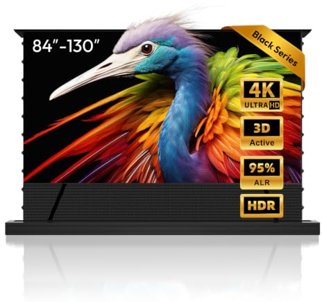 NothingProjector ALR CLR Beamer Leinwand für UST Projektor, 120 Zoll | Für Ultrakurzdistanz, motorisiert & elektrisch bodenstehend, 95% Umgebungslicht abweisend, 4K/8K UHD Laser TV, Keine Montage