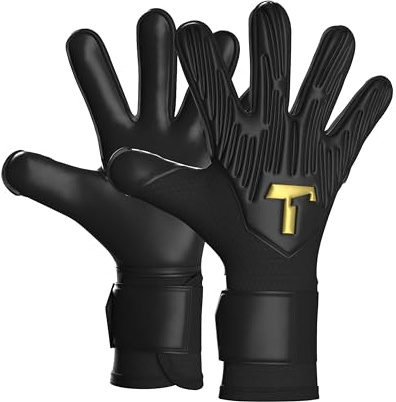 T1TAN Torwarthandschuhe Kinder Rebel Junior, Größe 4-6, Tormannhandschuhe Jungen, Torhüterhandschuhe Mädchen, Fußball Torwart Handschuhe 6-11 Jahre