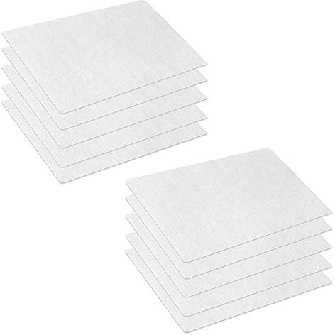Kenekos - 10 Mikrofilter zuschneidbar ca. 255x200mm universal kompatibel mit Bodenstaubsauger von Bosch, Siemens, Miele/Luftfilter/Abluftfilter/Filtermatte