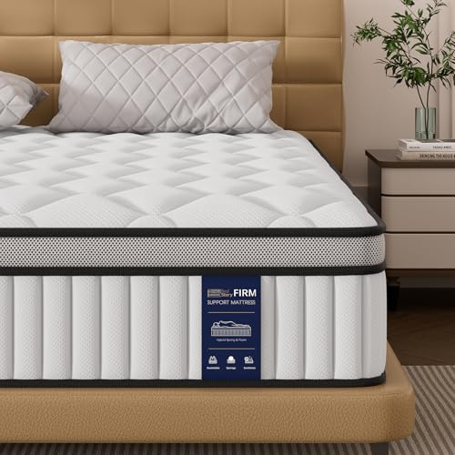 BedStory Matratze 140x200cm,Federkernmatratze H3 Höhe 20cm Taschenfederkernmatratze Mittelfeste Orthopädischem,Öko-Tex Zertifiziert, Matratze für Erwachsene