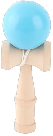 Pongnas Kendama-Spielzeug aus Holz, Hochwertiges Kendama-Spielzeug aus Holz, Tragbares Gruppenspiel, Verbessert die Hand-Augen-Koordination mit Schnur, Ideales für Alle Altersgruppen,