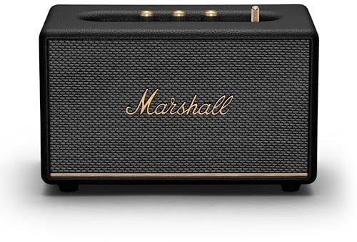 Marshall Acton III Bluetooth-Lautsprecher – Schwarz