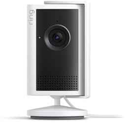 Ring Indoor Camera 2K, Innenkamera (neueste Generation), für dein Zuhause oder Unternehmen, Sicherheitskamera mit Netzstecker, Retinal 2K, 4x-Zoom, manuelle Objektivabdeckung