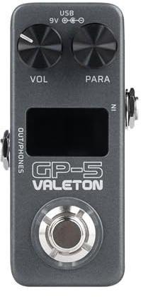 Valeton GP-5 Multi-Effects Pedal - Multieffektgerät für Gitarren