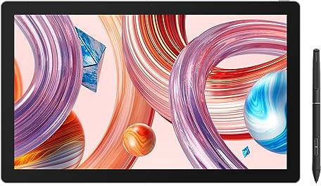 Huion Kamvas Studio 16 15,8-Zoll Standalone Grafiktablett, mit 16GB RAM & 512GB SSD, 2560 x 1440 QHD Volllaminierung, Computer, Pen Display All-in-1 Zeichentablett, ideal für Home-Office & E-Learning