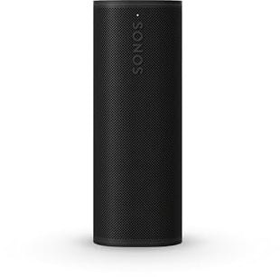 Sonos Roam 2 Extrem kompakter, mobiler WLAN Speaker - Wasserdicht - 10 Stunden Akkulaufzeit - Schwarz