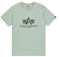 Alpha Industries Herren Basic Big Logo T-Shirt