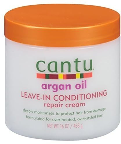 Cantu Argan Oil Leave-In Conditioning Repair Cream 16oz by Cantu