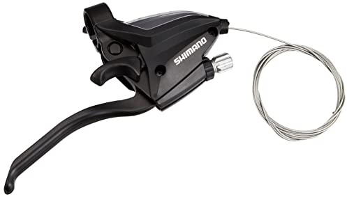 SHIMANO Unisex – Erwachsene E-STEF5004RV8AL Schalt- und Bremshebel, Black, 8-Fach