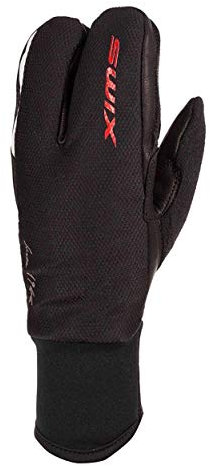 Swix Gunde Split XC Ski-Fäustlinge für Damen, Größe L, Schwarz