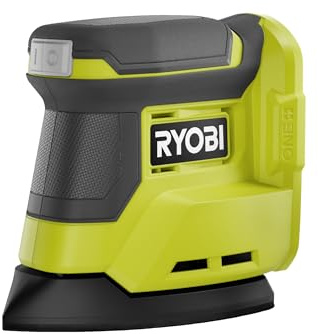 RYOBI 18 V ONE+ Akku-Delta-Vibrationsschleifer RPS18-0, 100x140 mm Schleifteller, 1,8 mm Schwingdurchmesser, ohne Akku und Ladegerät