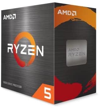 AMD Ryzen 5 5500 Prozessor (6 Kerne/12 Threads, 65W TDP, AM4 Sockel, 19 MB cache, Bis zu 4.2 GHz max boost, wraith stealth Kühler)