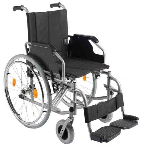 Trendmobil TMB Rollstuhl mit Steckachsensystem Reiserollsuhl Faltrollstuhl Sitzbreite 42 cm
