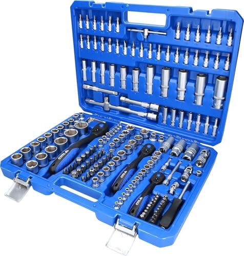 BRILLIANT TOOLS BT023172 Steckschlüssel-Satz, 172-tlg., 1/4 Zoll, 3/8 ", 1/2 Zoll [Powered by KS TOOLS]
