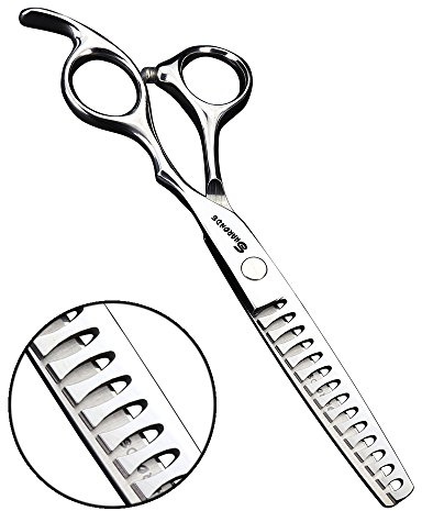 6/6.5 Zoll Professionelle Haarschere Friseur Haar Effilierschere(6-Zoll dünne Schere-B)