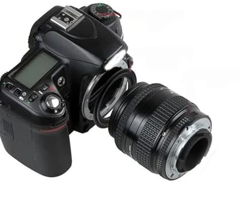 Umkehrring Ziel Bajonett kompatibel mit Sony E-Mount zur Montage von Zielen für Makrographie (67 mm)
