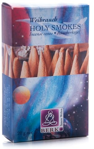 Berk Holy Smokes Räucherkegel Weihrauch, 20 g