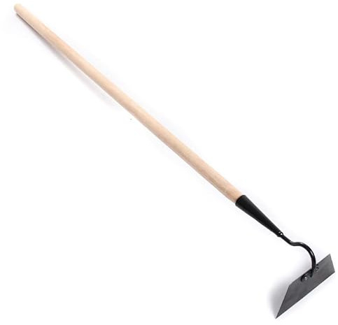 Gartenwerkzeuge Handgeräte Hacke Robuste Unkrauthacke & Ziehhacke aus pulverbeschichtetem Stah Gartenhacke Unkrauthacke Handjäter mit Holzstiel