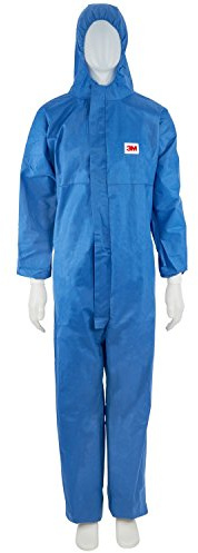 3M 45303XL Schutzanzug, Blau mit weißem Rückenpanel
