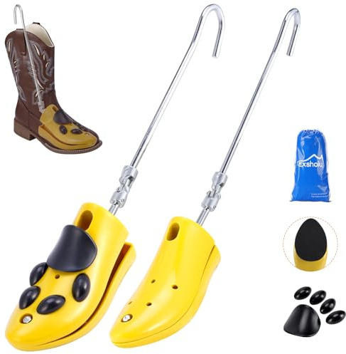 Exshoiu Schuhspanner, Schuhdehner für Stiefel, Stiefeldehner für Füße, Ein Paar Verstellbare Schuhdehner Schuhweiter Stiefeletten Herren und Damen