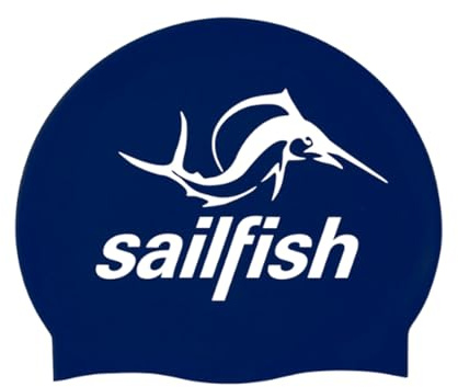 sailfish® Silikon Badekappe Unisex | Weiche & wasserdichte Schwimmkappe aus 100 % Silikon | Schwimmhaube für Damen, Herren | Komfortable Bademütze für Schwimmen, Triathlon & Wettkampf