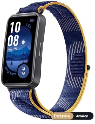 HUAWEI Band 9 Smartwatch, TruSleep 4.0, wissenschaftliche Schlafüberwachung, bis zu 14 Tage Akkulaufzeit, 100 Trainingsmodi, iOS & Android, Blau, 30 Monate Garantie