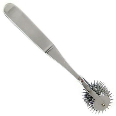 Edelstahl Nervenrad Deluxe - Nadelrad Painwheel mit 7 Rollen