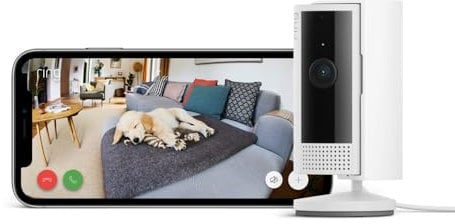 Ring Innenkamera (Indoor Camera 2. Gen.) | Überwachungskamera für den Innenbereich | 1080p-HD-Video, Privatsphäre-Sichtschutz, WLAN, ideal für Haustiere | Mini Sicherheitskamera zur Selbstinstallation