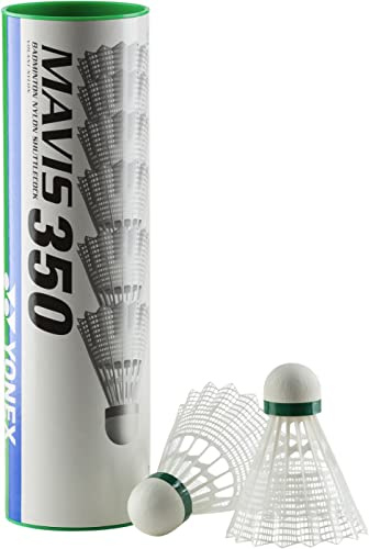 Yonex Mavis 350 Badmintonshuttle, Schachtel mit 6 Stücken