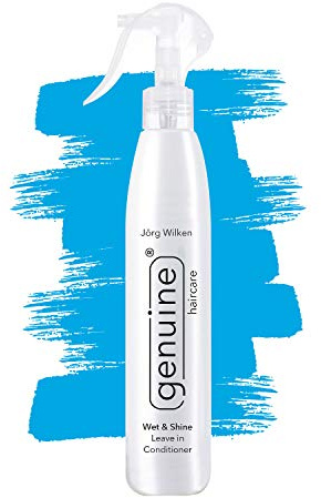 Leave-In Conditioner Wet & Shine, Feuchtigkeits-Spray für trockenes, strapaziertes Haar, für jeden Haartyp, genuine haircare