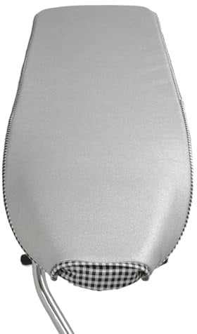 Mabi® 702 – KETTtex-Alu Bügelbrettbezug 138x38 cm − Gegenbügeleffekt − Stromsparend − Hitzebeständig − Langlebig − Dampfbügelgeeignet – Eingenähtes Elastikband – kein Spannklipp