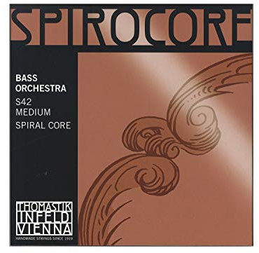 Thomastik - Infeld Spirocore 3/4 Aupright Kontrabasssaiten-Set - Medium Gauge