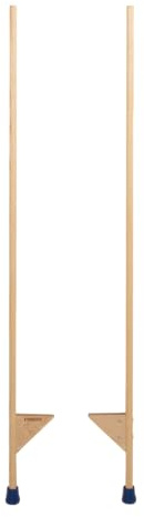 Pedalo® Stelzen 150 cm I verstellbare Holzstelze I Antirutsch-Gummifüße I Gleichgewicht I Spaß