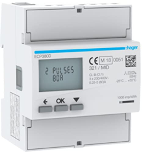 Hager Energiezähler 3phasig ECP380D