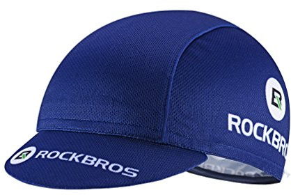ROCKBROS Fahrradkappe Unterhelmmütze Fahrradmütze mit UV Schutz | Sport Hut, Atmungsaktiv Anti Schweiß, für Damen Herren, 54–61 cm