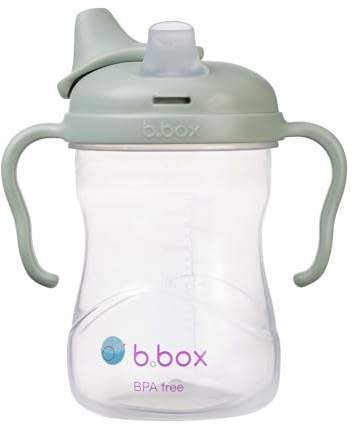 b.box Schnabeltasse Baby | Trinklernbecher für Kleinkinder | Auslaufsicher | Übergang von Fläschchen zu Tasse | Spülmaschinenfest | 240 ml