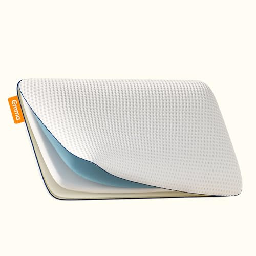 Emma Classic Stützkissen 70x40 – Ergonomisches Nackenkissen mit Memory Foam – Höhenverstellbares Kopfkissen für Seiten-, Rücken- & Bauchschläfer – Waschbarer Bezug, Atmungsaktiv