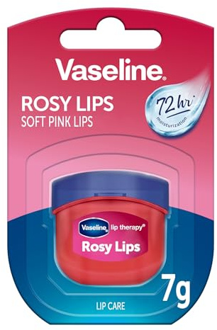 Vaseline Lip Therapy Rosy | Pflegender Lippenbalsam für optimale Feuchtigkeit (1 x 1 x 7g)