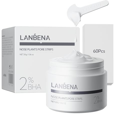 LANBENA Mitesser Entferner Peel Off Maske für Nase, Gesicht, Mitesser Entferner Kit mit LANBENA,1.05oz