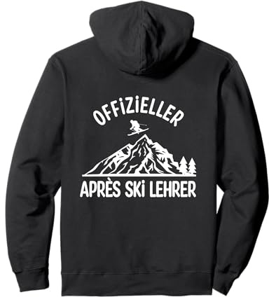 Offizieller Apres Ski Lehrer Party Outfit Skiurlaub Skisport Pullover Hoodie