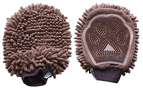 DGS0A Dog Gone Smart Fellpflege-Handschuh, braun