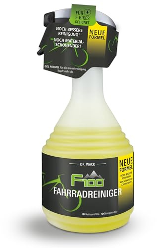 DR. WACK F100 Fahrradreiniger 750 ml - Reinigungsmittel für das gesamte Fahrrad - Effektives Fahrradpflegemittel - Reinigungsspray säurefrei & materialschonend - Hochwertige Fahrradpflege