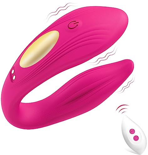 LYAMais Abgelegen G-Punkt-Vibratoren Paar-Vibratoren mit Ultradünne und Komfortable Klitoris-Frauenvibrator mit 10 Intensiven Vibrationen Wasserdichtes Sex Spielzeug für Die Frau und Paare（Rosa）