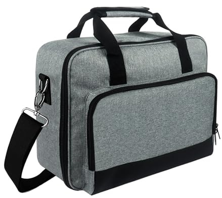 XUQEAYWD Projektor Reisetasche, 13.75x10.5x4.5inch Beamer Tasche, Beamertasche Für Beamer, Wasserdicht Tragetasche, Tragbare Beamer Aufbewahrungstasche, Projektortasche