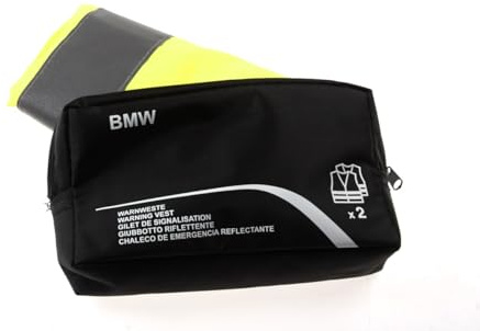 Original BMW Warnwesten Neongelb Im Doppelpack